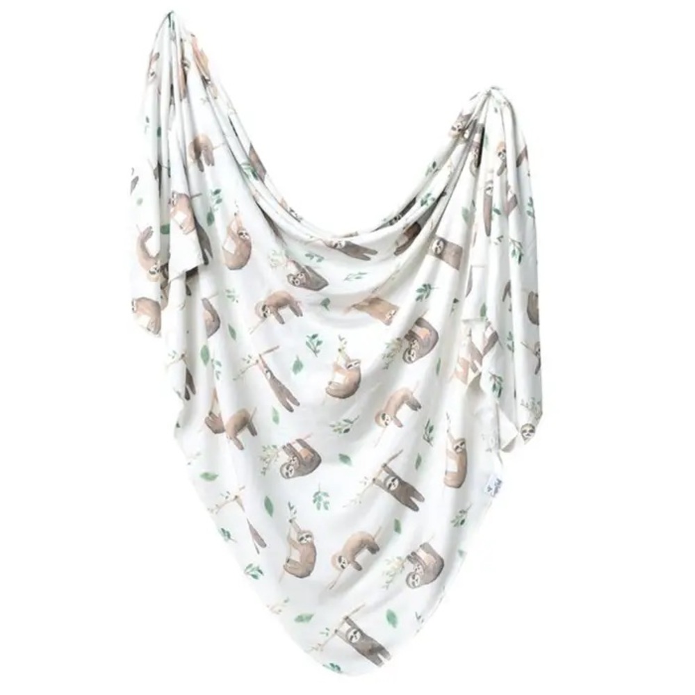 Copper Pearl Jersey Swaddle blanket x OS